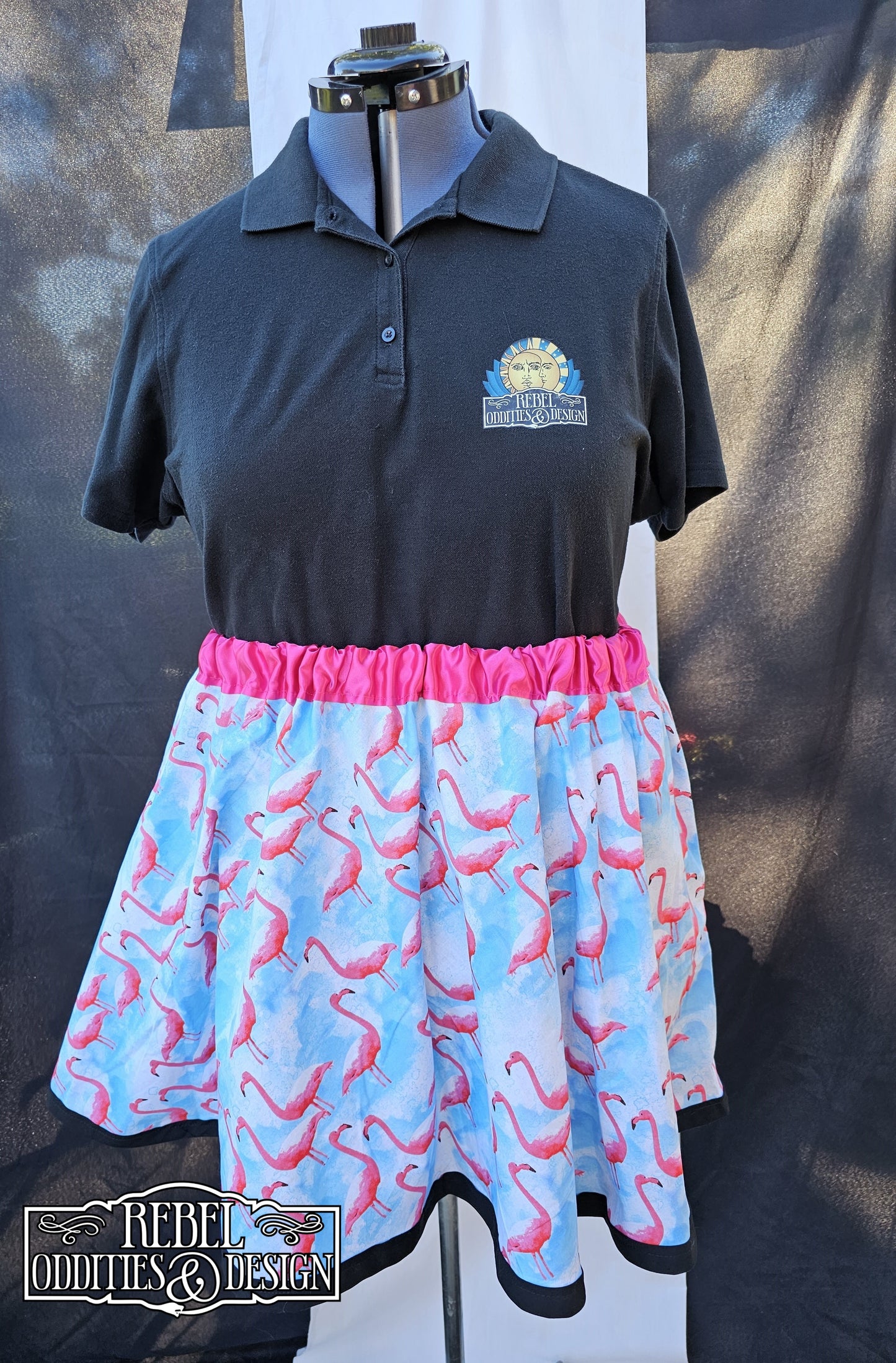 Flamingos in the Clouds
