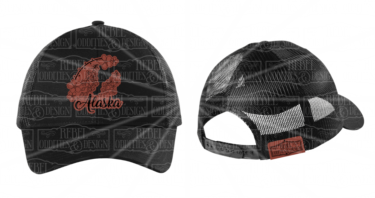 Alaska Wildflowers Hat