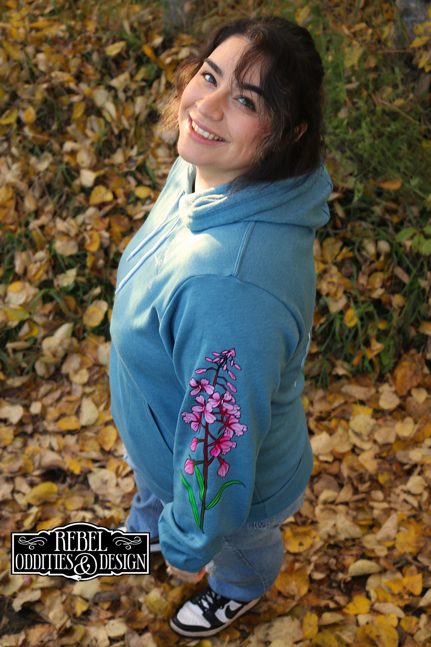 PRE-ORDER: Alaskan Wildflowers Pullover Hoodie