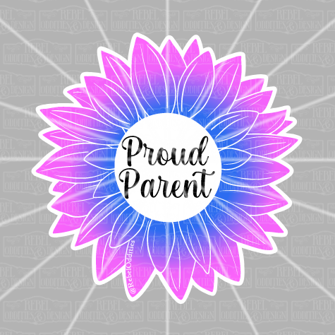 Proud Parent Trans Flower