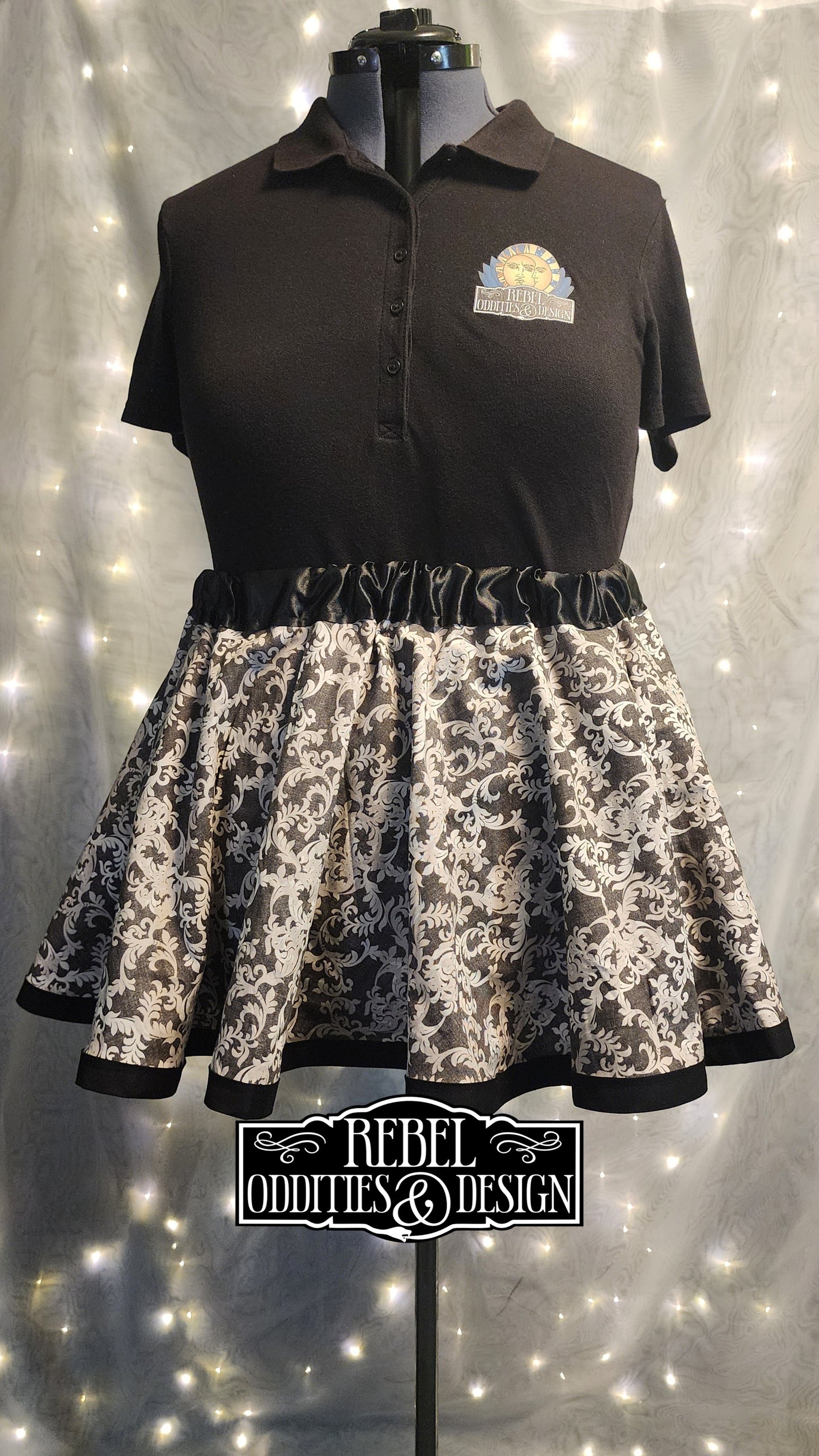Grey Brocade