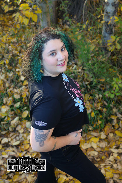 PRE-ORDER: Alaskan Wildflowers Crop Top