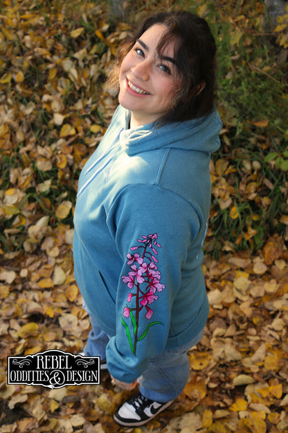 PRE-ORDER: Alaskan Wildflowers Pullover Hoodie
