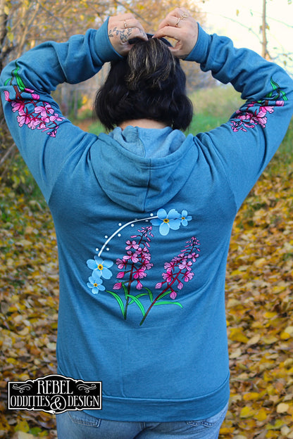 PRE-ORDER: Alaskan Wildflowers Zip Up