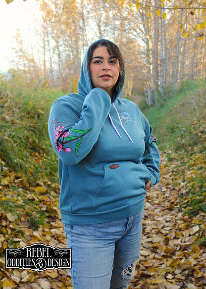 PRE-ORDER: Alaskan Wildflowers Pullover Hoodie