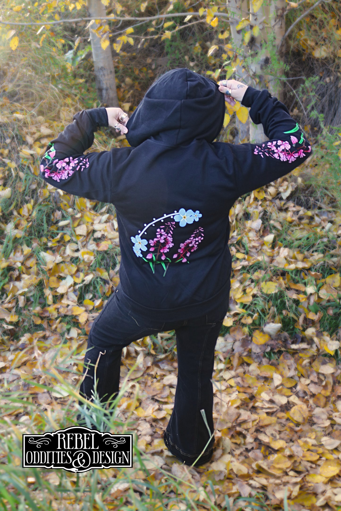 PRE-ORDER: Alaskan Wildflowers Zip Up